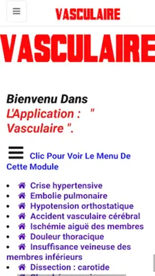 vascular diseases android App screenshot 14