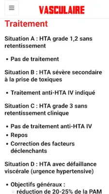 vascular diseases android App screenshot 2