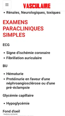 vascular diseases android App screenshot 6